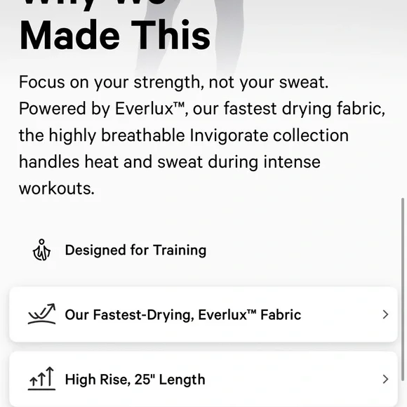 COPY - Lululemon Invigorate High-Rise Tight 25" - Picture 6 of 12